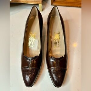 Vintage Salvatore Ferragamo heels